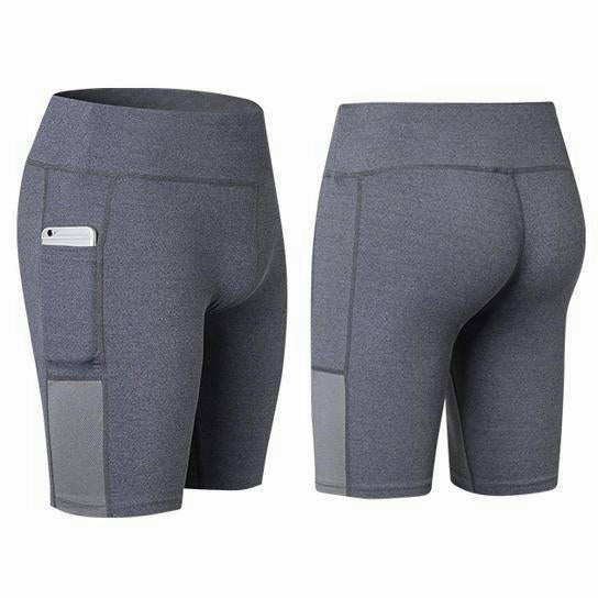 All Seasons Yoga Shorts Stretchable With Phone Pocket
