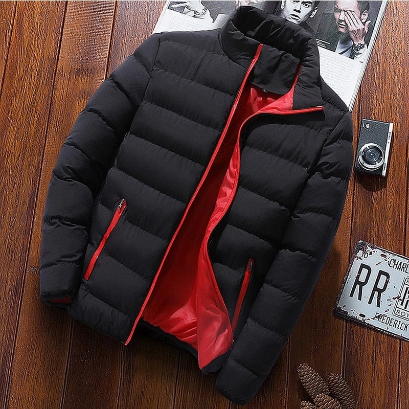 Autumn Winter Mens Cotton Padded Jackets Men's Fashion Casual Outdoor Jackets Warm Coat Male Outwear Thicken Down Coats