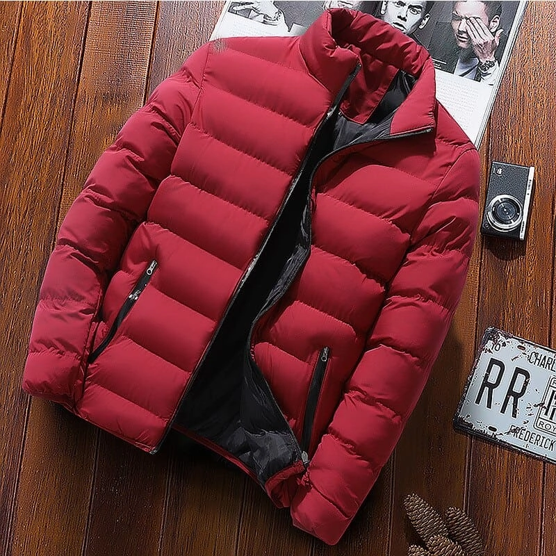 Autumn Winter Mens Cotton Padded Jackets Men's Fashion Casual Outdoor Jackets Warm Coat Male Outwear Thicken Down Coats