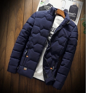 Autumn Winter Mens Cotton Padded Jackets Men's Fashion Casual Outdoor Jackets Warm Coat Male Outwear Thicken Down Coats