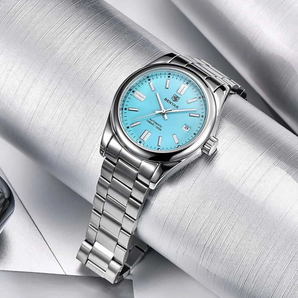 Benyar New Luxury Men's Mechanical Watches, where sophistication meets precision craftsmanship