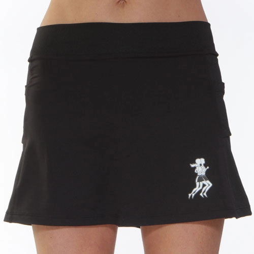 Black Running Skirt