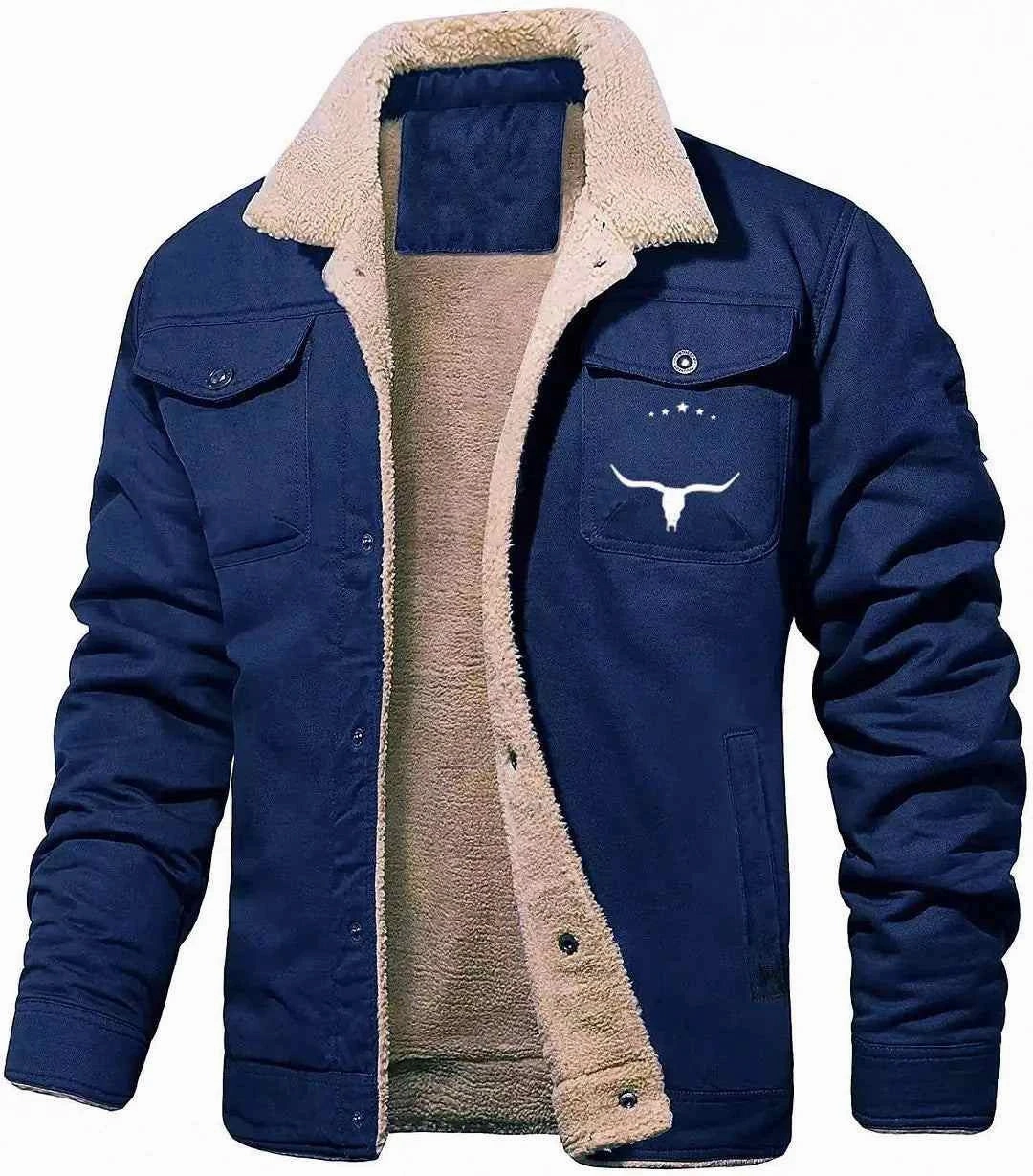 Casual Winter Jacket Single Breasted Warm Outerwear
