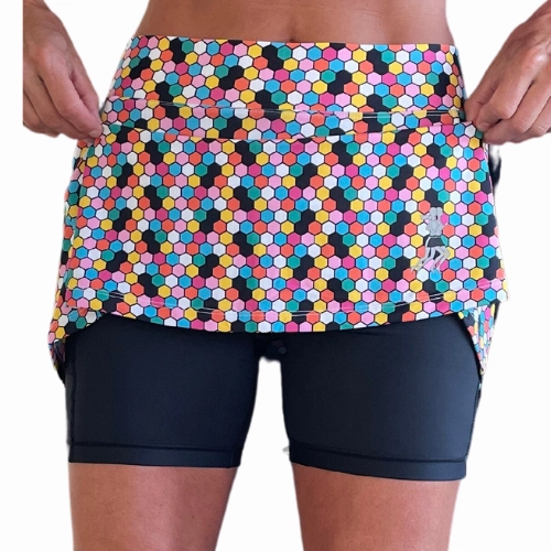 Honeybaby Honeycomb Athletic Skirt