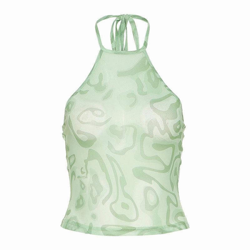 KittenAlarm - Alessandra Fluid Print Cami Top