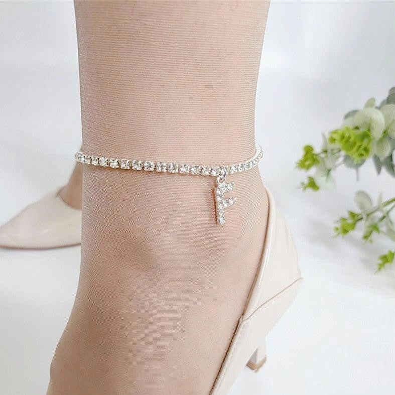 KittenAlarm - Belle Letter Print Anklet