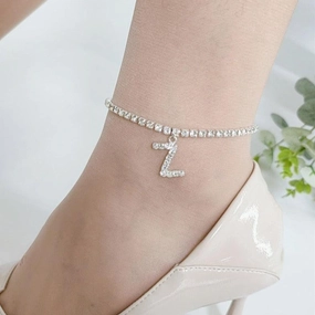 KittenAlarm - Belle Letter Print Anklet