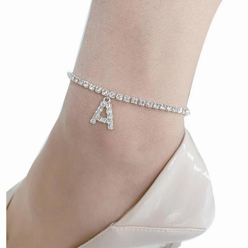 KittenAlarm - Belle Letter Print Anklet
