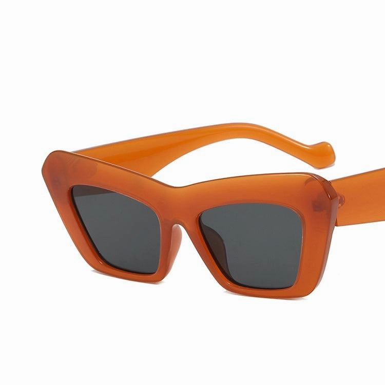 KittenAlarm - Celestine Large Frame Cat Eye Retro Sunglasses