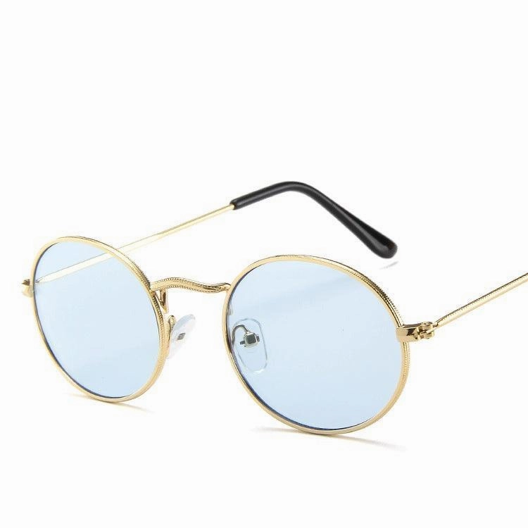 KittenAlarm - Ebony Round Frame Tinted Sunglasses