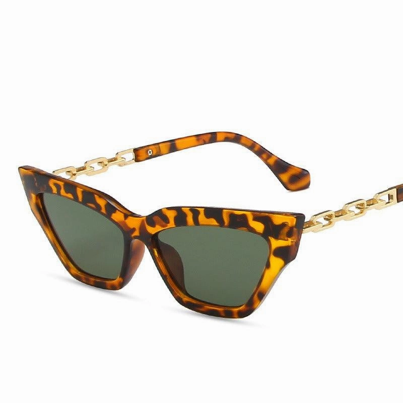 KittenAlarm - Grace Cat Eye Chain Strap Sunglasses