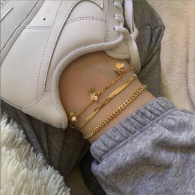 KittenAlarm - Harper Gold Chain Anklet