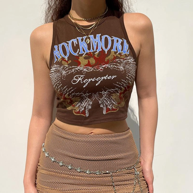 KittenAlarm - Haven Printed Tank Top