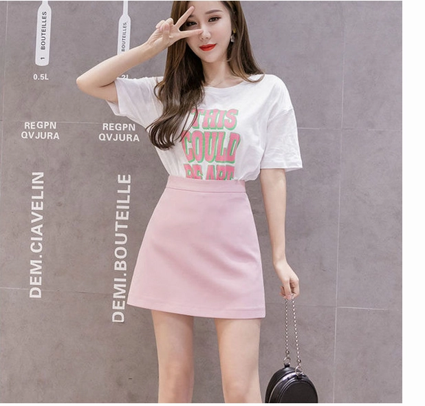 KittenAlarm - High Waist Office Style Mini Skirts