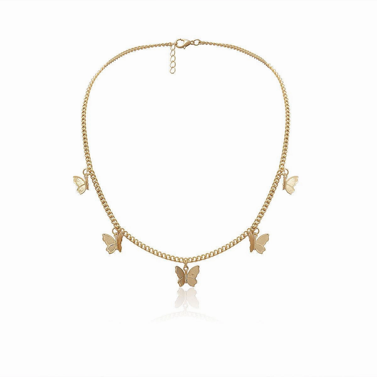 KittenAlarm - Kelsie Butterfly Charm Necklace