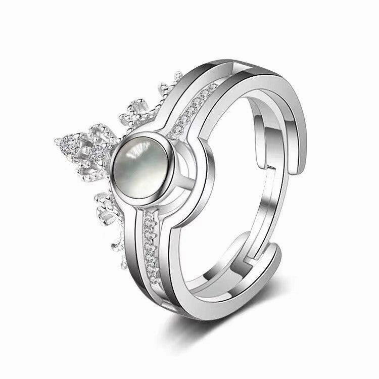 KittenAlarm - Lilith Crown Projection Ring