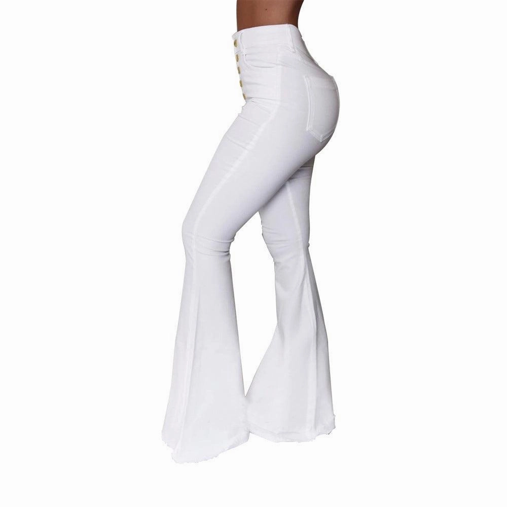 KittenAlarm - Meredith Solid Flare Pants