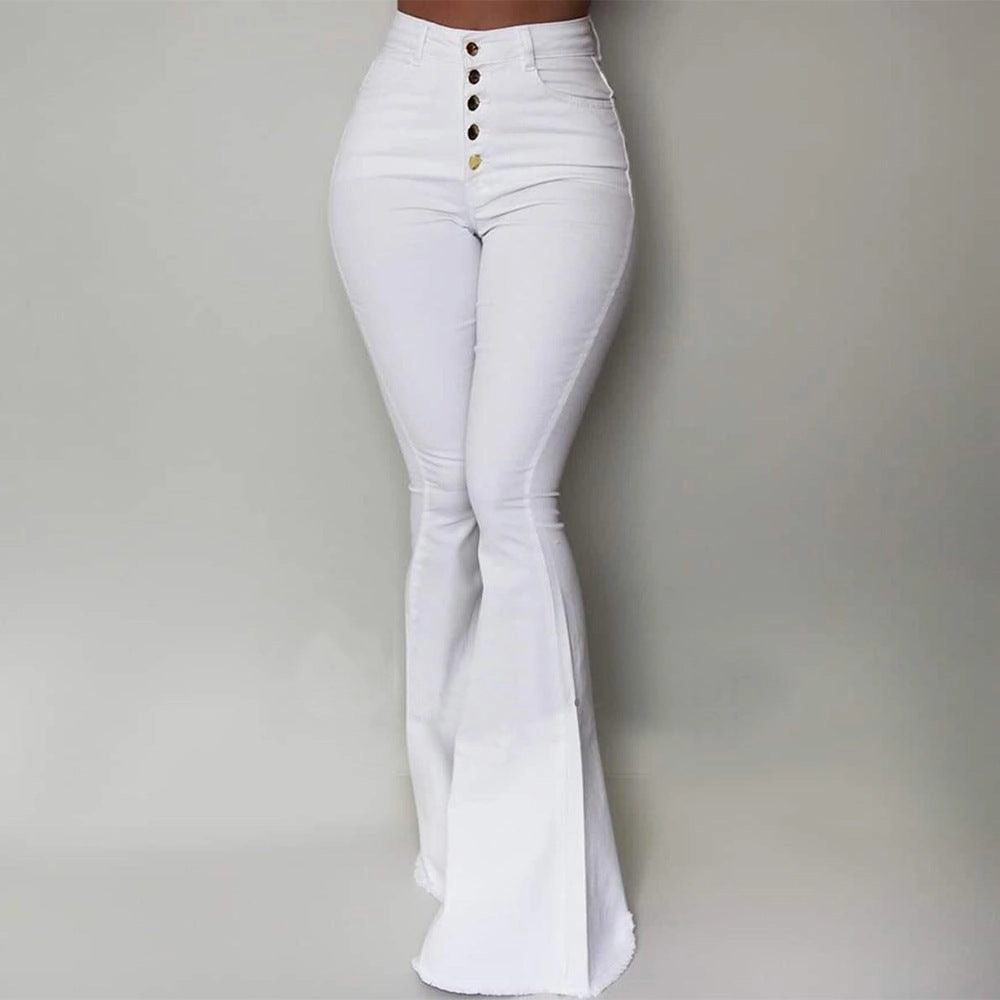KittenAlarm - Meredith Solid Flare Pants