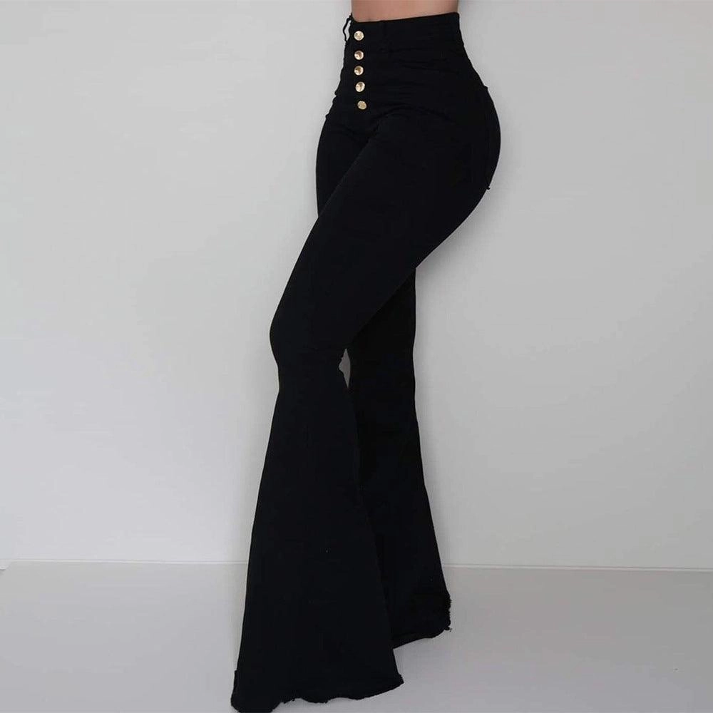 KittenAlarm - Meredith Solid Flare Pants