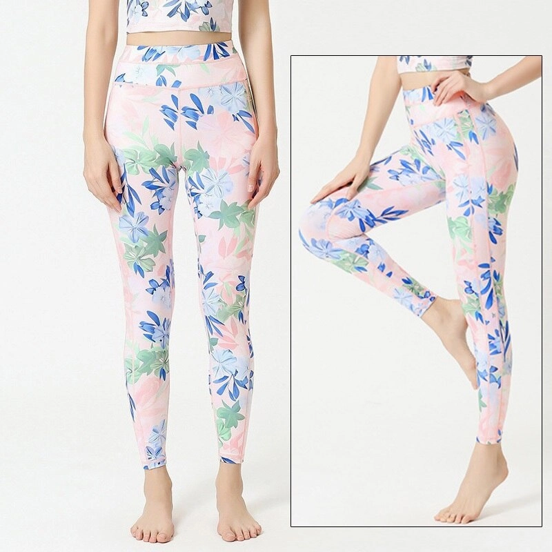 KittenAlarm - Mojoyce Cloud Hide Women Home Yoga Pants Fitness Gym Exercise Sports Leggings High Waist Sexy Long Print Tights Workout Running Trouser