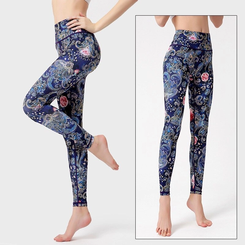KittenAlarm - Mojoyce Cloud Hide Women Home Yoga Pants Fitness Gym Exercise Sports Leggings High Waist Sexy Long Print Tights Workout Running Trouser