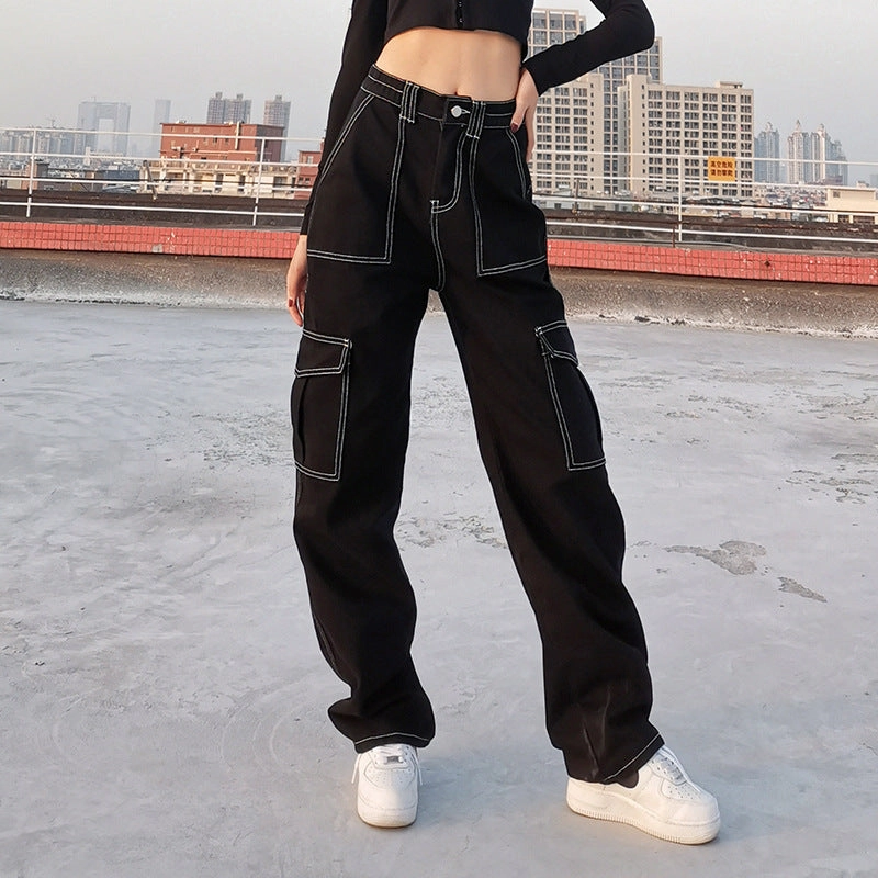 KittenAlarm - Mojoyce Women Graffiti Pants Casual Camo Sweatpant Streetwear Camo Pants High Waist Loose Ladies Trousers Rave 61273