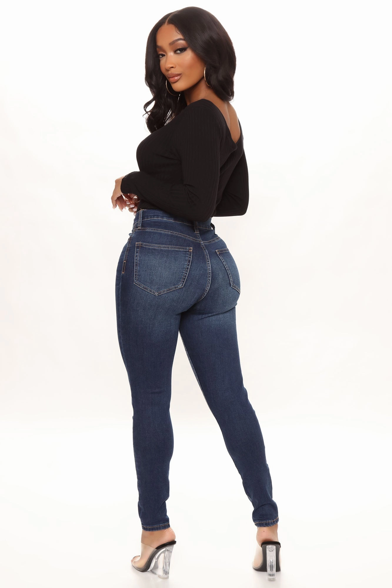 KittenAlarm - Out On The Town Skinny Jeans - Dark Wash