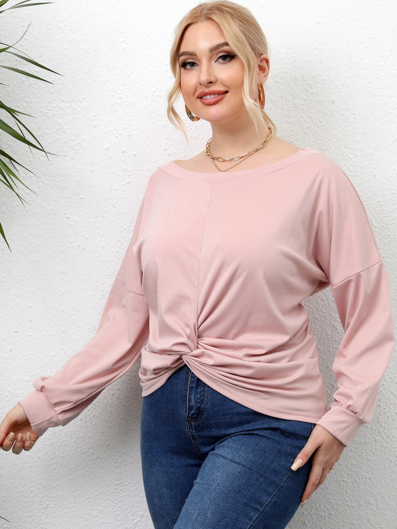 KittenAlarm - Plus Drop Shoulder Twist Tee