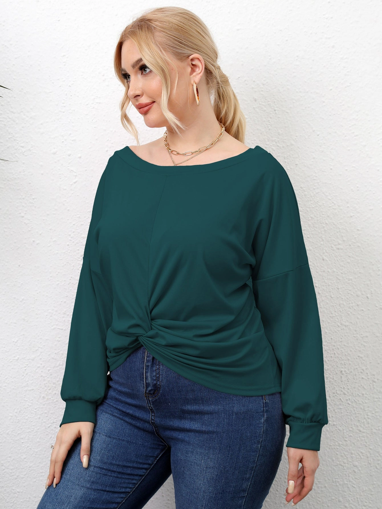 KittenAlarm - Plus Drop Shoulder Twist Tee