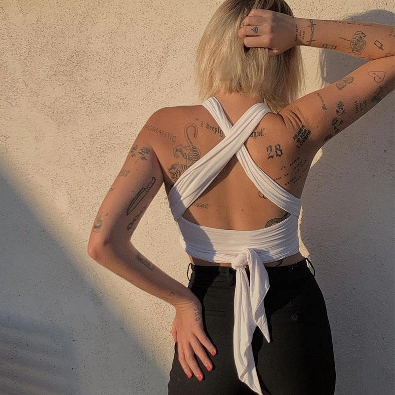 KittenAlarm - Serena Halter Neck Top