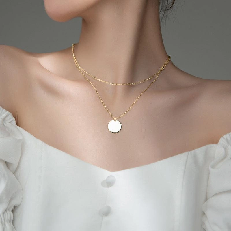 KittenAlarm - Serena Rolo Chain Minimalist Necklace