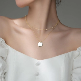 KittenAlarm - Serena Rolo Chain Minimalist Necklace