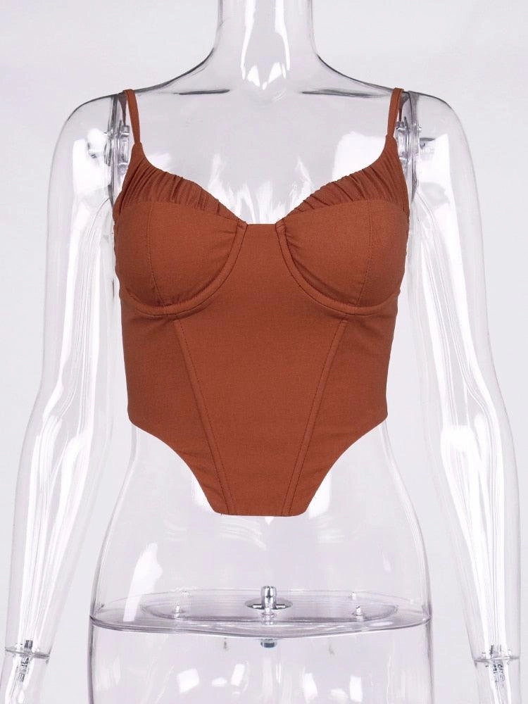 KittenAlarm - Tianna Spaghetti Strap Underwire Cami Top