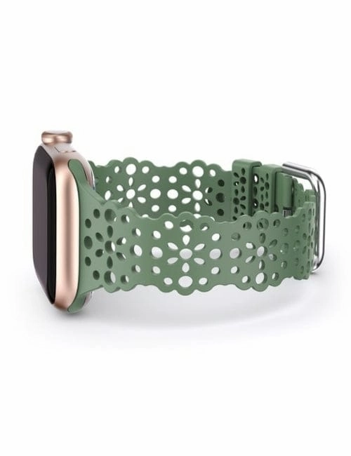 Lace Apple Watch Band | Silicone Loop Strap | Silicone Lace Band