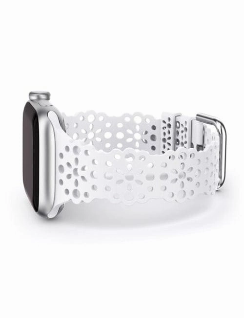 Lace Apple Watch Band | Silicone Loop Strap | Silicone Lace Band