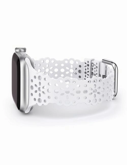 Lace Apple Watch Band | Silicone Loop Strap | Silicone Lace Band