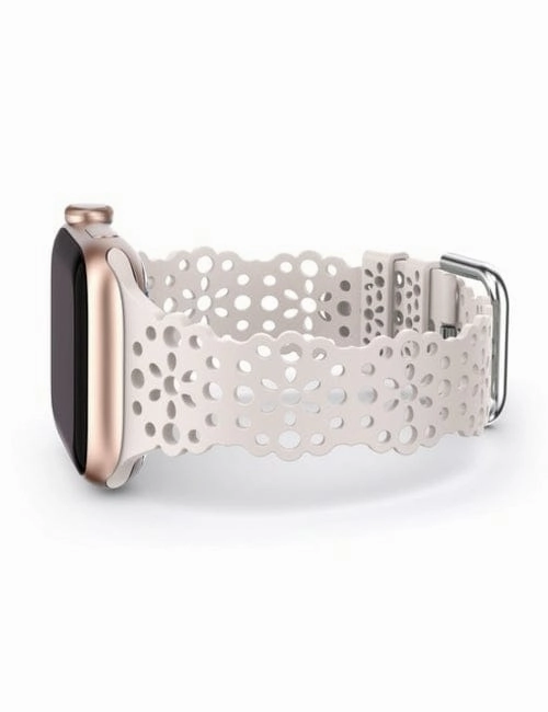 Lace Apple Watch Band | Silicone Loop Strap | Silicone Lace Band