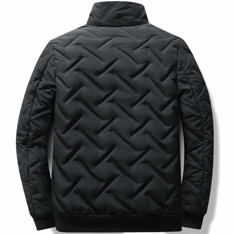 Men's Jacket Stand Collar mens Jackets Winter New down jacket Warm Jackets men business leisure coat youth stripe coats L-5XL
