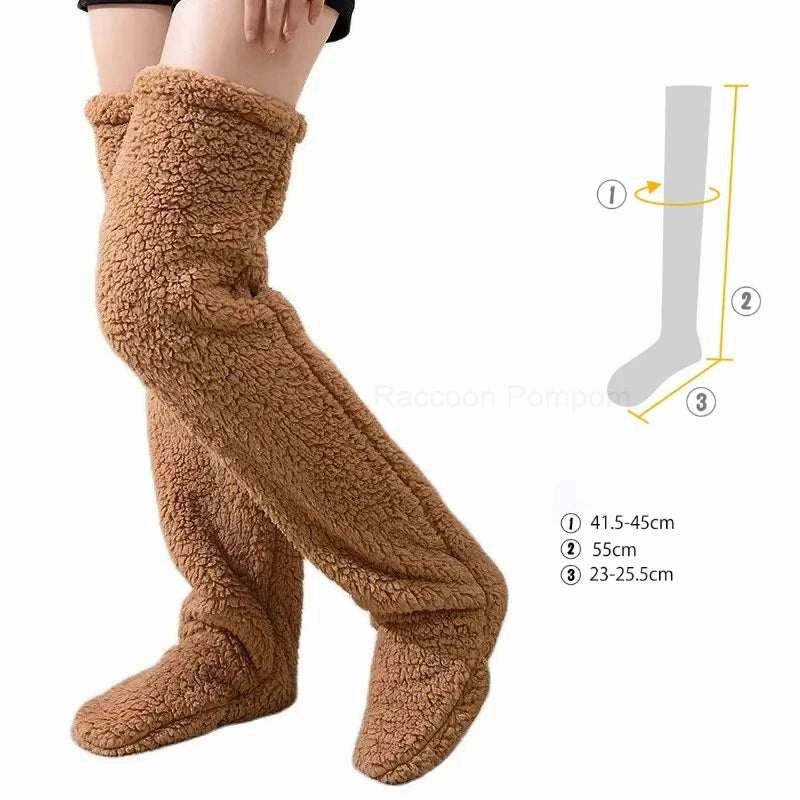 Winter Thigh High Socks