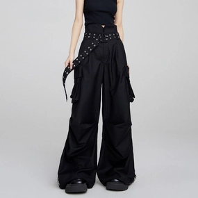 Y2K Halloween Cargo Chic Pants